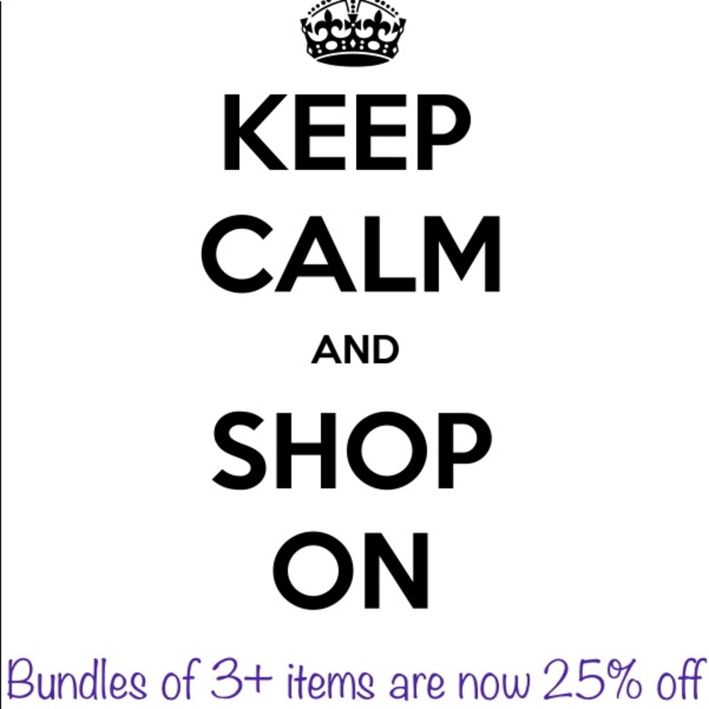 Bundles of 3+ are 30% off - Help me make room in my closet!